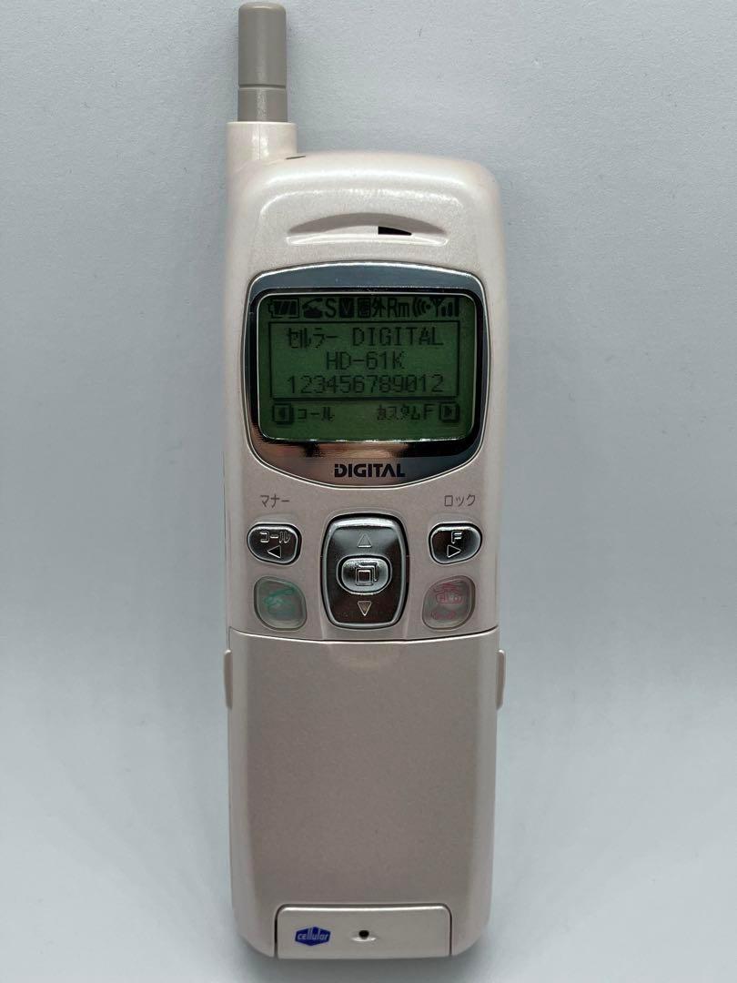 【当時物】モックアップ展示品模型 cellular KYOCERA HD-61K