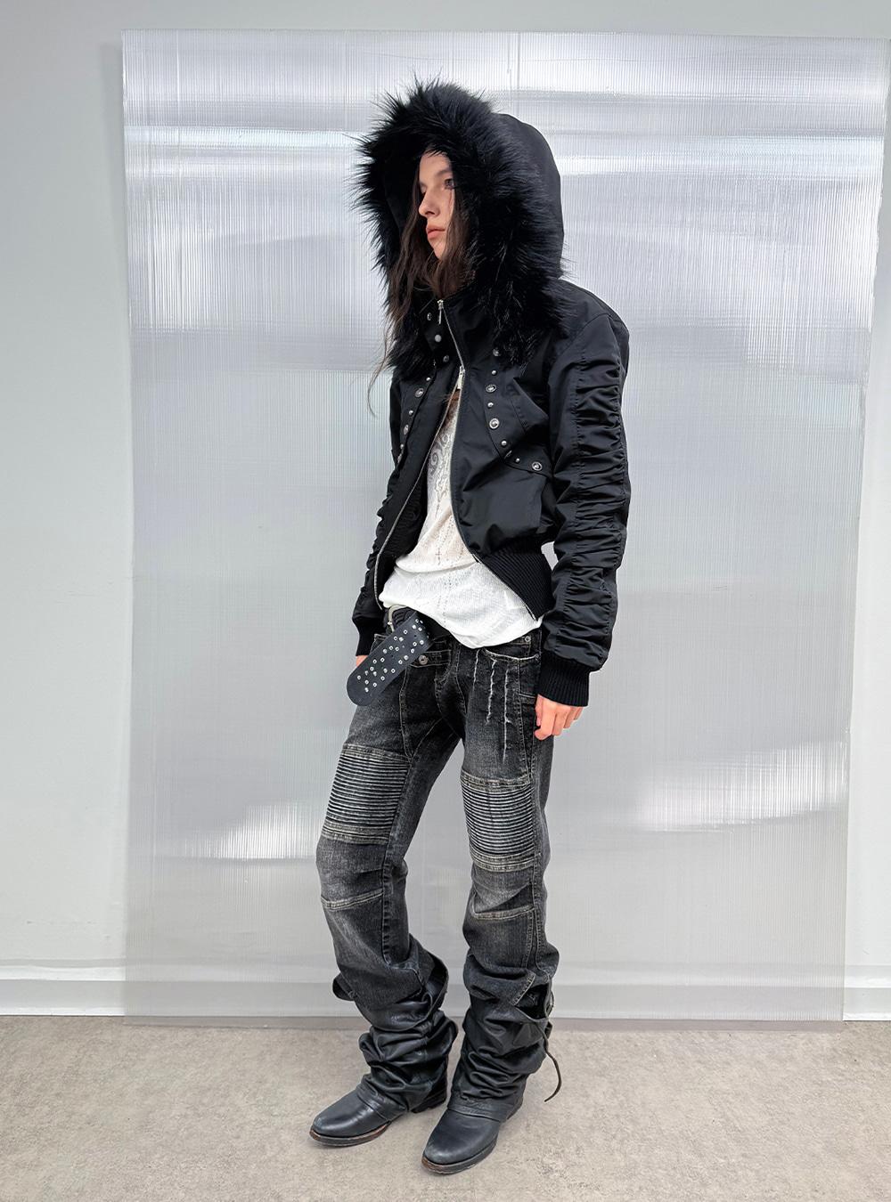 Original Vintage Wash Straight Rider Jeans