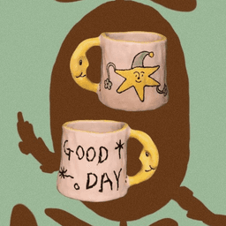 (D'unique) Good Day Moon Mug