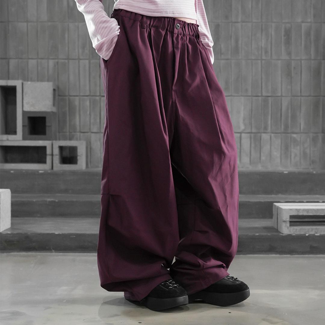 [유니섹스]엑시트 벌룬 와이드팬츠