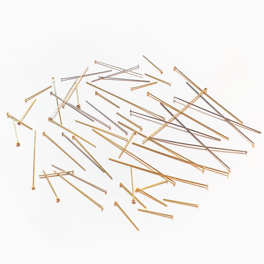 T핀 티핀 원석 진주 구슬 알 연결 고정 핀 목걸이 팔찌 비즈 공예 만들기 부자재 재료