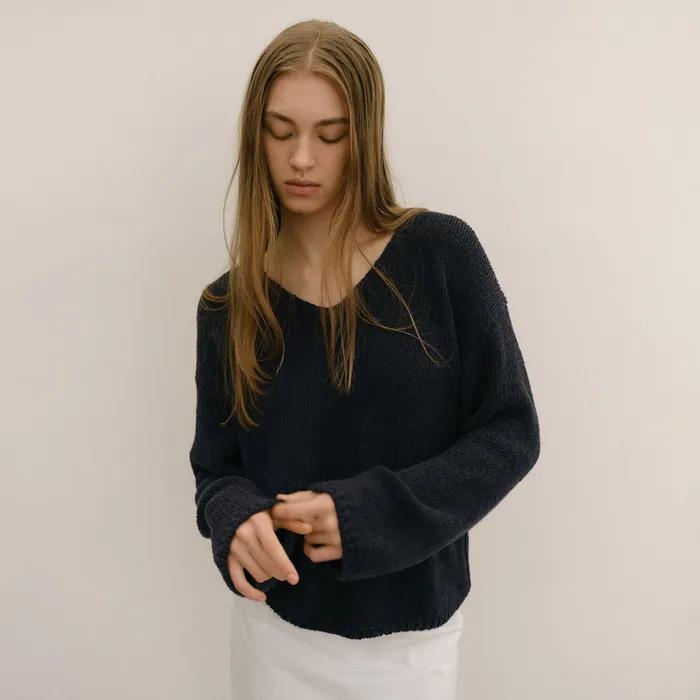 Betty Knit_Navy