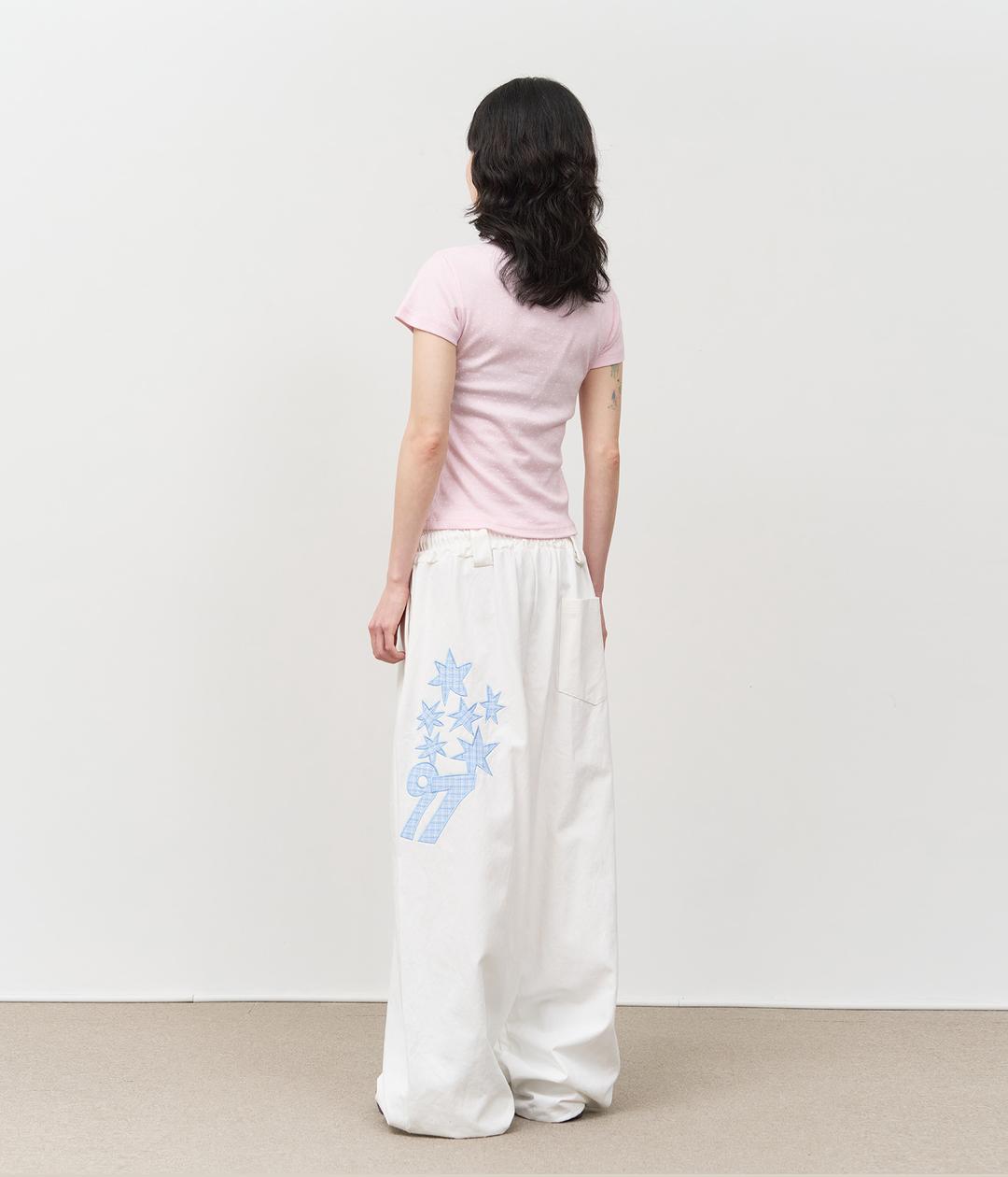 Kit Check Star Pants (3color)