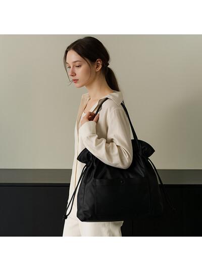 에스콰이아 여성 나일론 쇼퍼백 EIESHB600BK