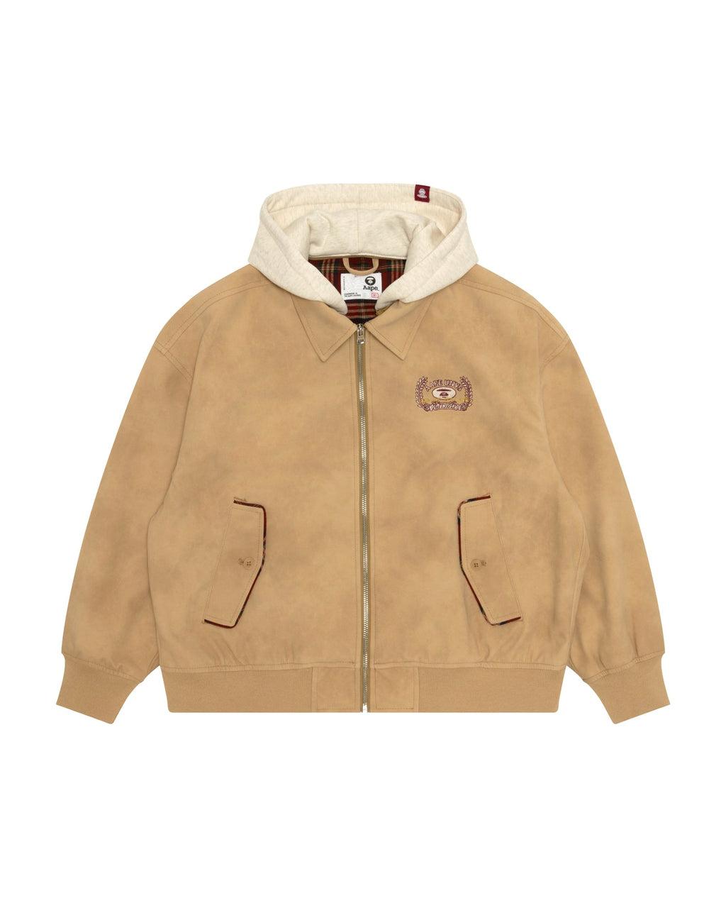 AAPEUNVS hooded zip-up jacket