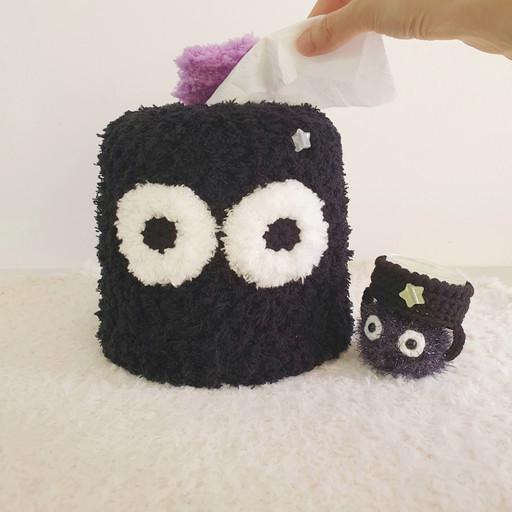 ⭐️별사탕을 좋아하는 검은먼지 휴지 케이스☻️