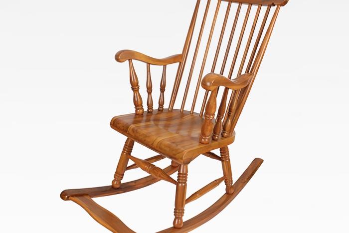 GHW-110 티크원목 흔들의자