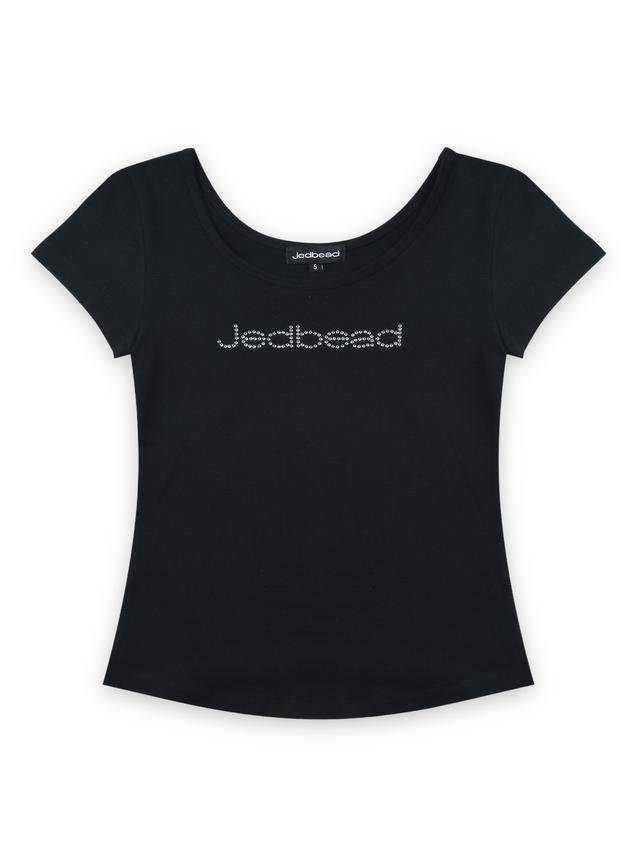 City Jewelry Scoop Tee [Black]