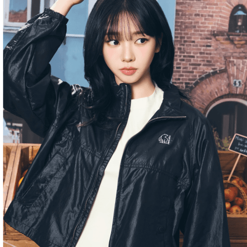 글로시 자켓 - W_Black