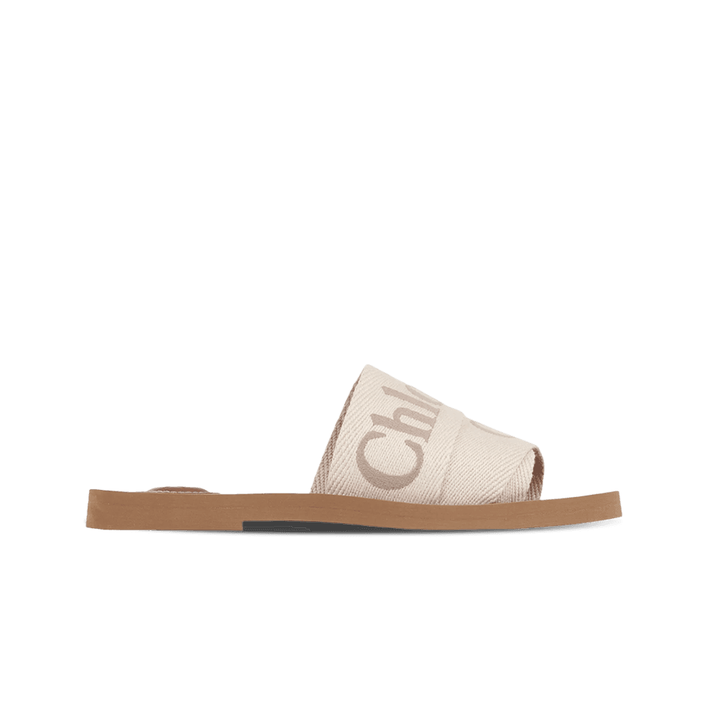 끌로에 우디 플랫 뮬 블러쉬 베이지 (W)