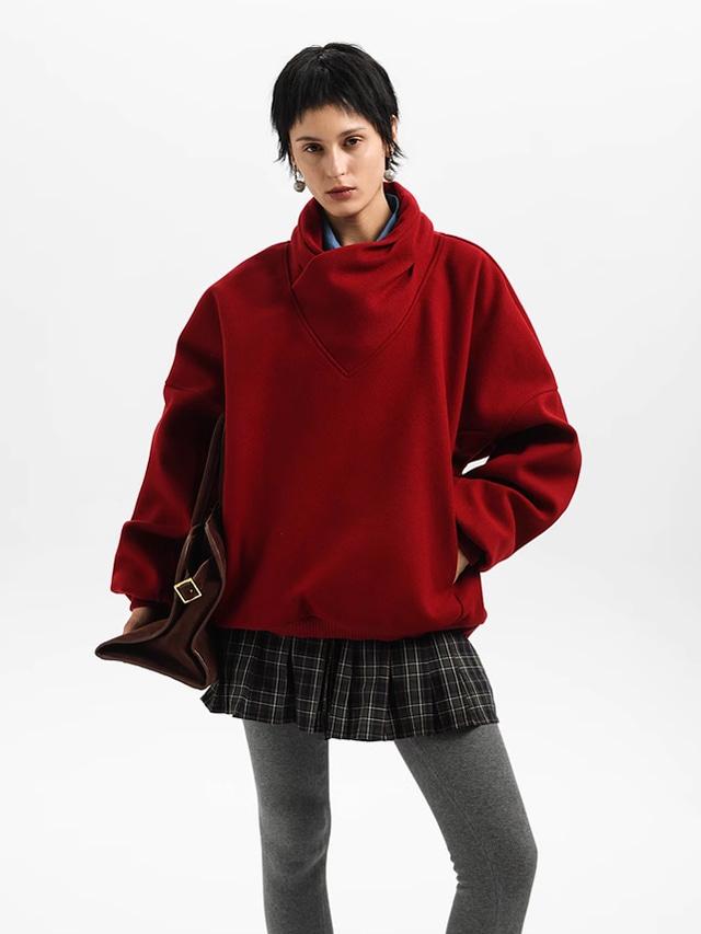 UNVESNO Minimalist Pullover  Sweatshirt