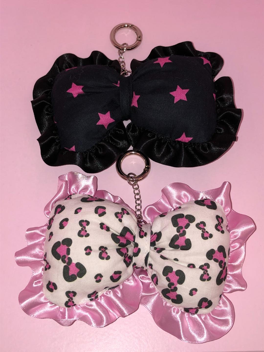 frill ribbon key chain (3 type)