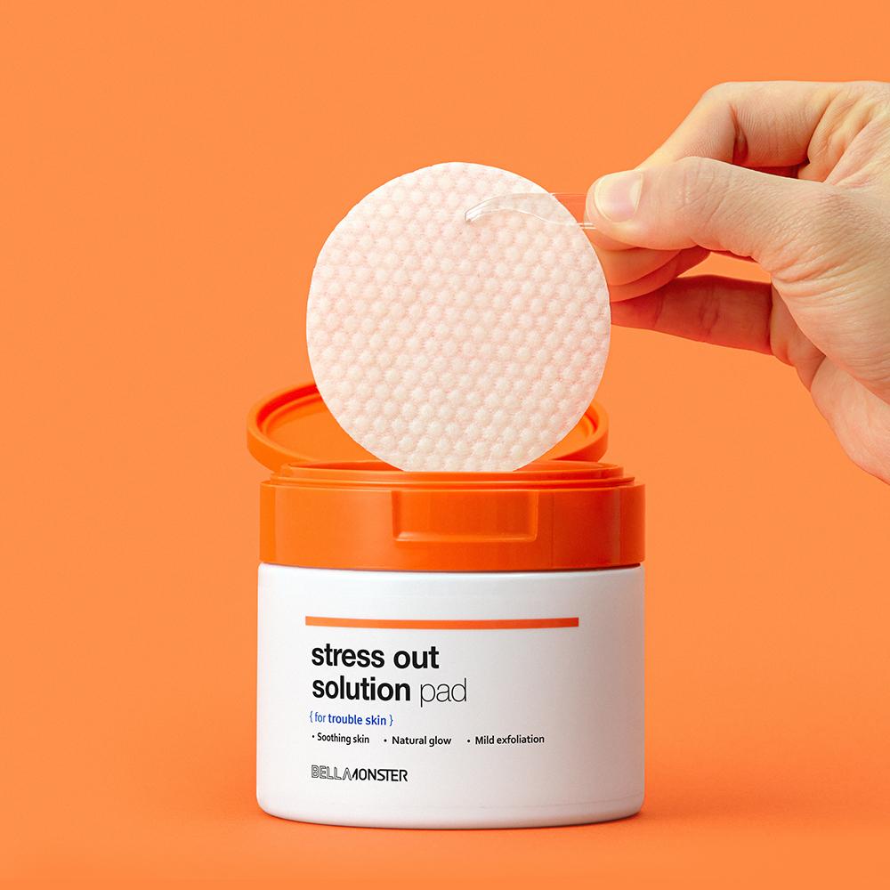 매끈촉촉 깐달걀피부 / 스트레스 아웃 시카 필링 당근패드 170ml(70매)