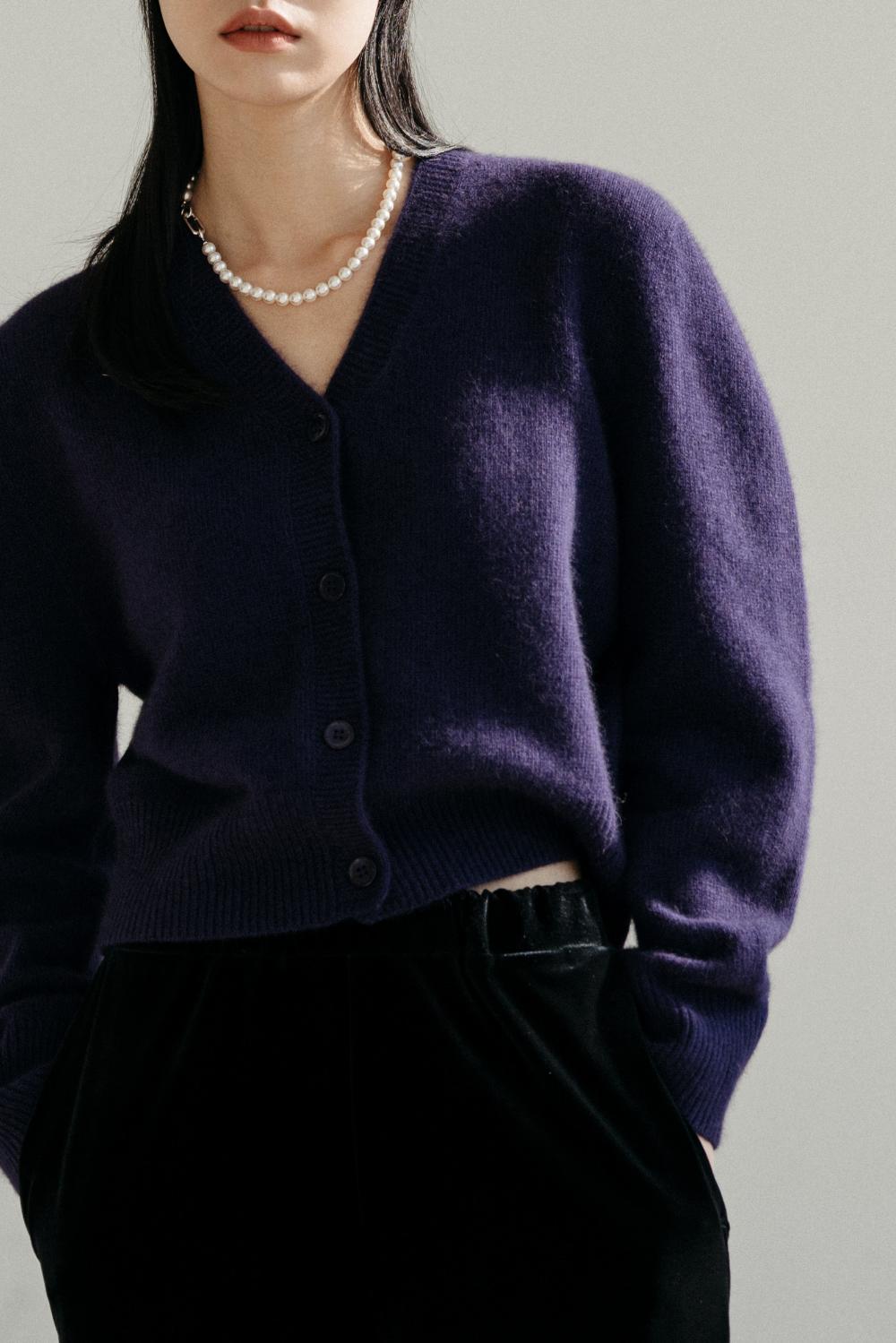 16804_Wholegarment Raccoon Cardigan