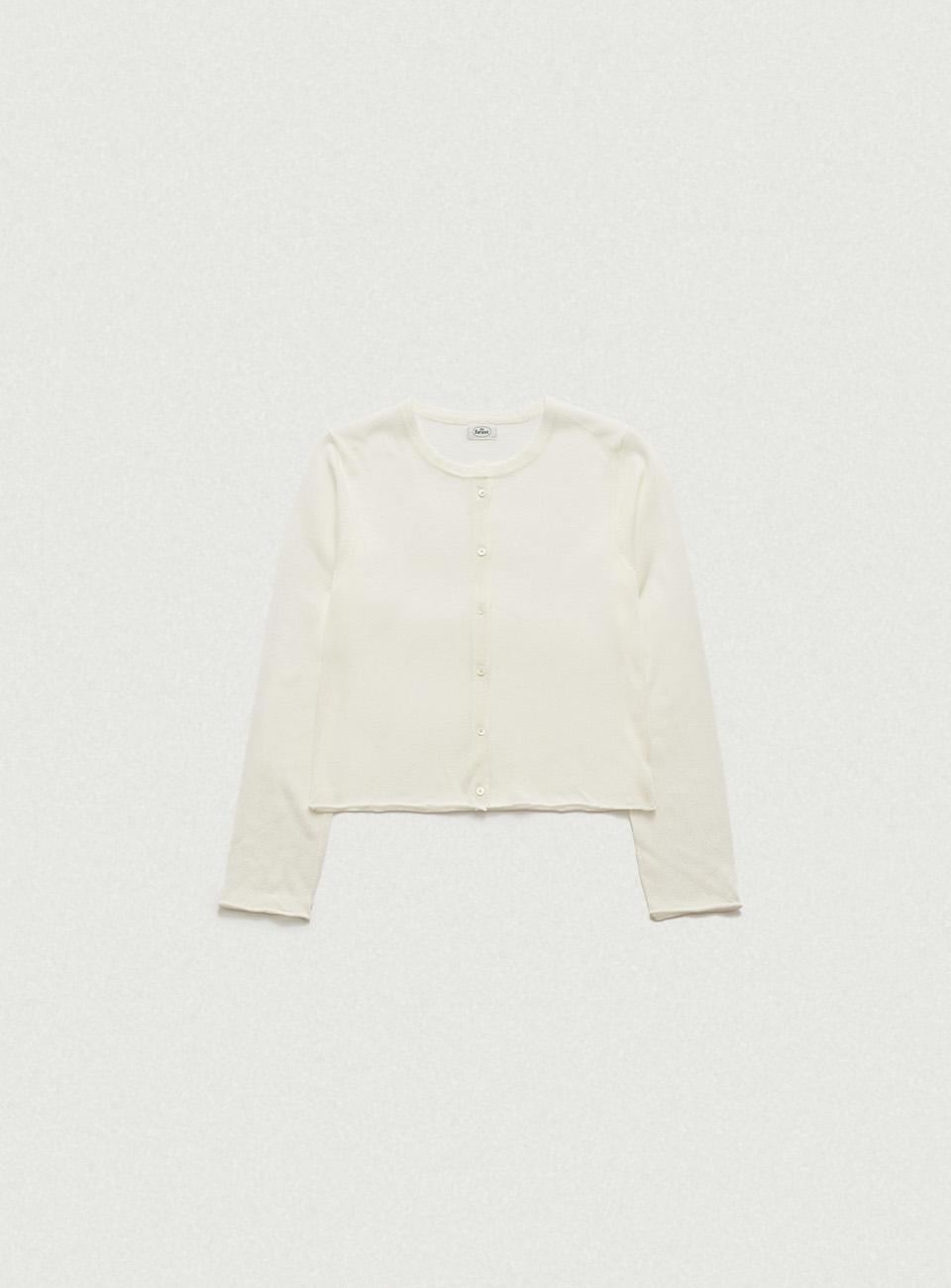 Hyled Linen Button Cardigan_Ivory [6월 중순 순차 배송]