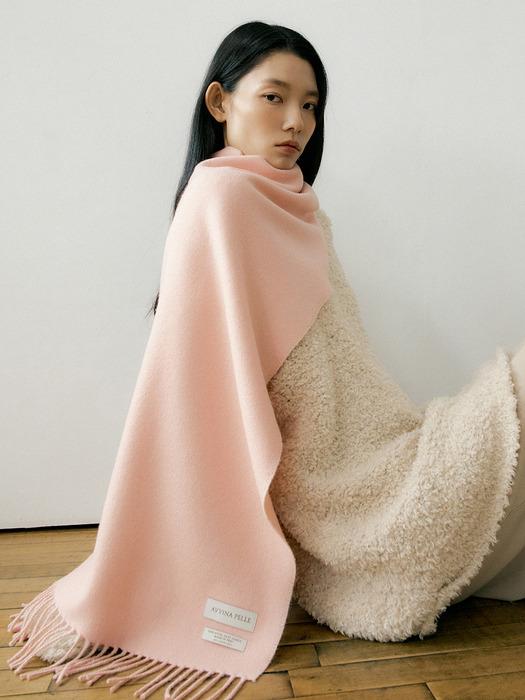 Royal Baby Alpaca Muffler - Candy Pink