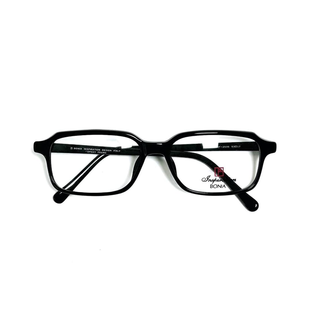 bonia 블랙 스퀘어 뿔테안경 | 후루츠패밀리
