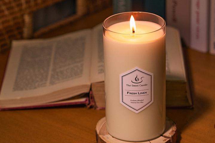 내츄럴 소이캔들 라지자 540g 8가지향