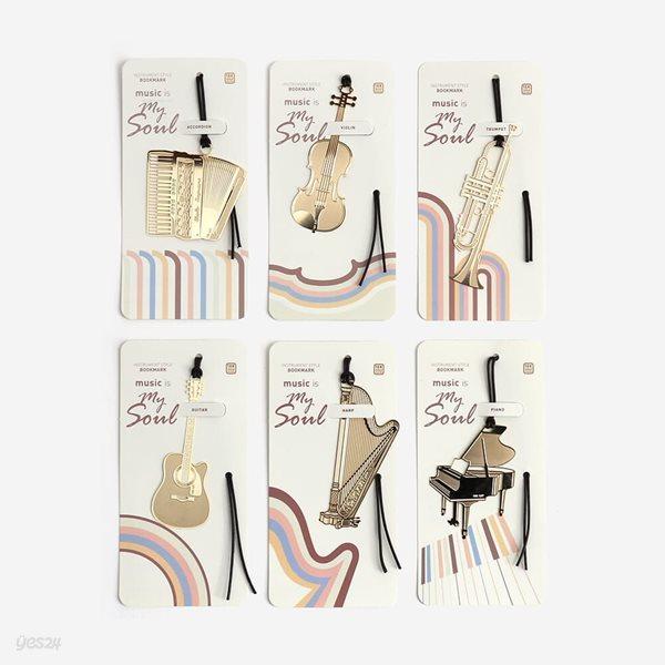 북마크 Music is My Soul 책갈피