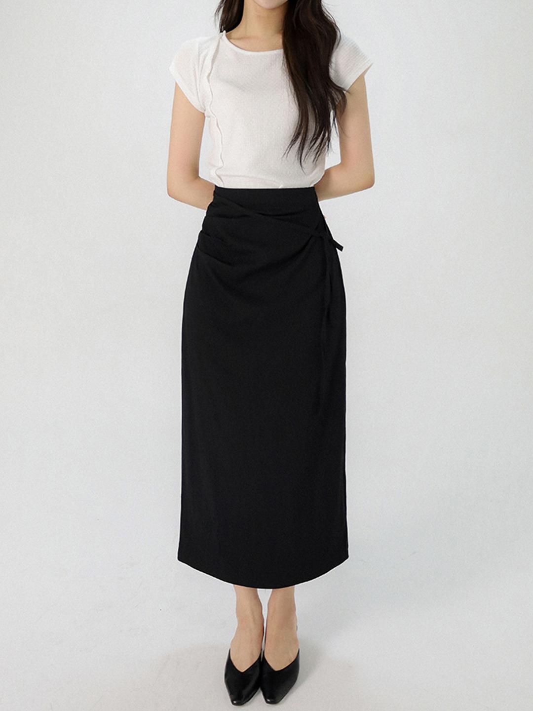 [made] 케이 드레이프 스커트