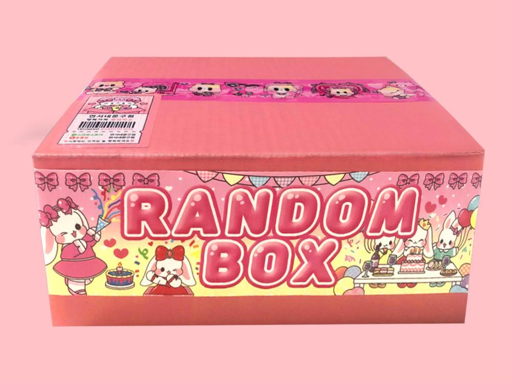 2.5배 다꾸 랜덤박스 인스 도무송 문구 포용 선물