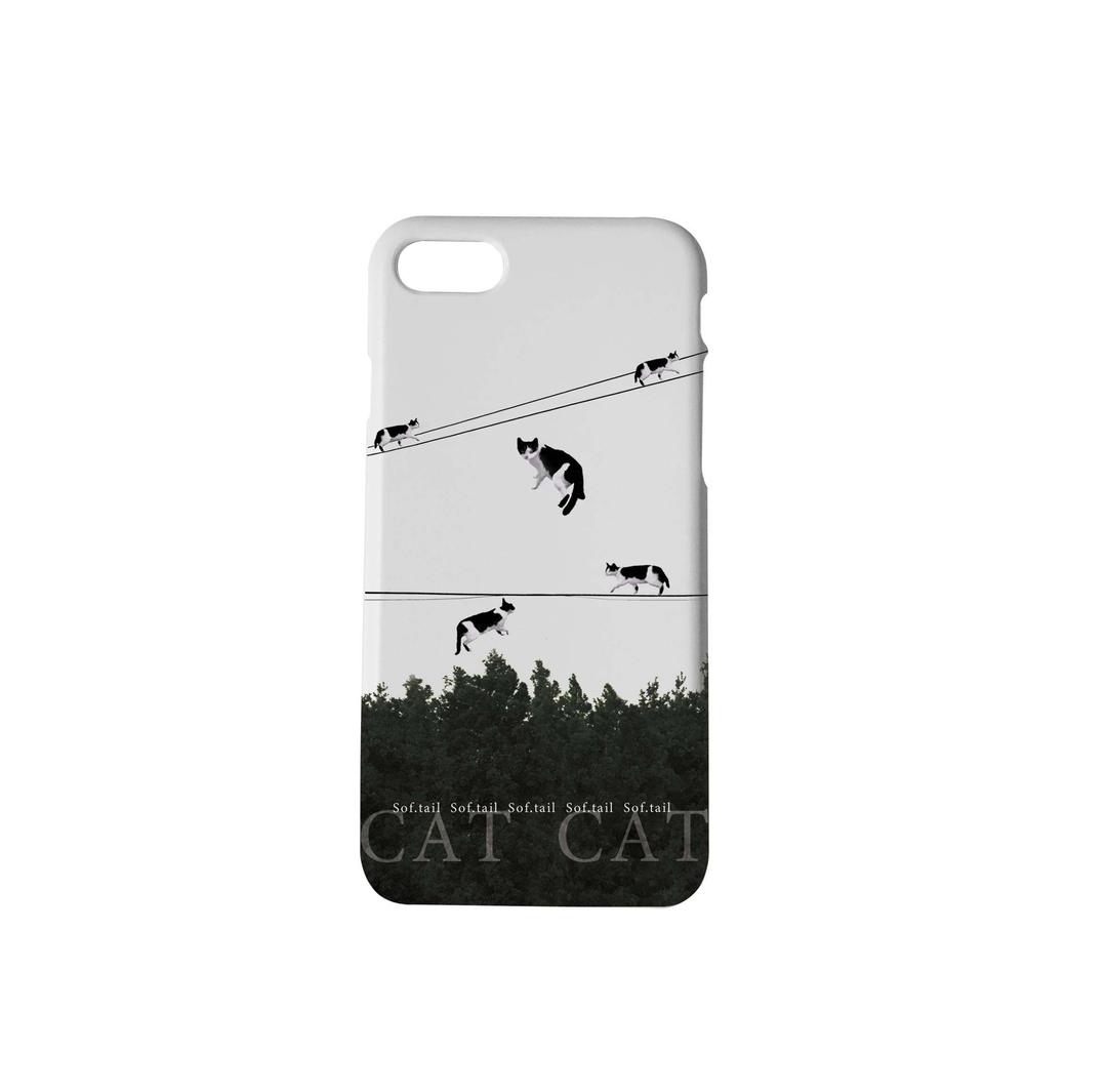 Cat forest Phone case