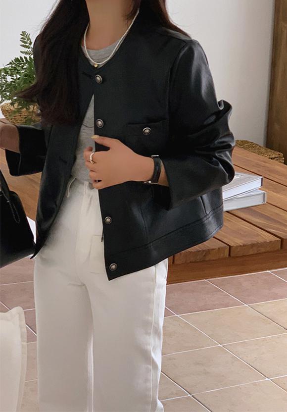 [23FW] 포드 레더자켓jk