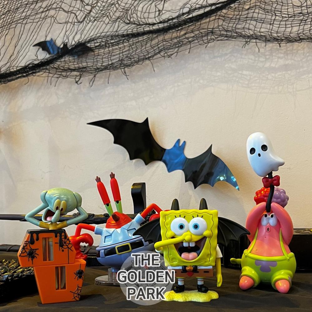 kfc 2022 스폰지밥 할로윈 피규어 스펀지밥 집게사장 뚱이 징징이