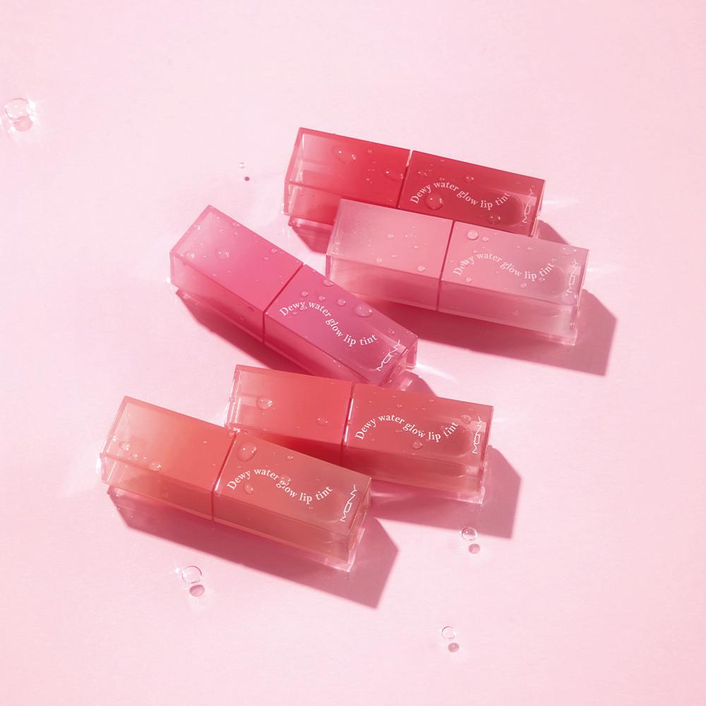 [맥퀸뉴욕][1+1/단품] 듀이 워터 글로우 립 틴트3.5g / 탱글한 입술연출 물빛 글로우틴트/산뜻한 텍스쳐 / 맑고여리한 컬러무드 우수한 컬러지속력/묻어남 없는 초밀착광택코팅