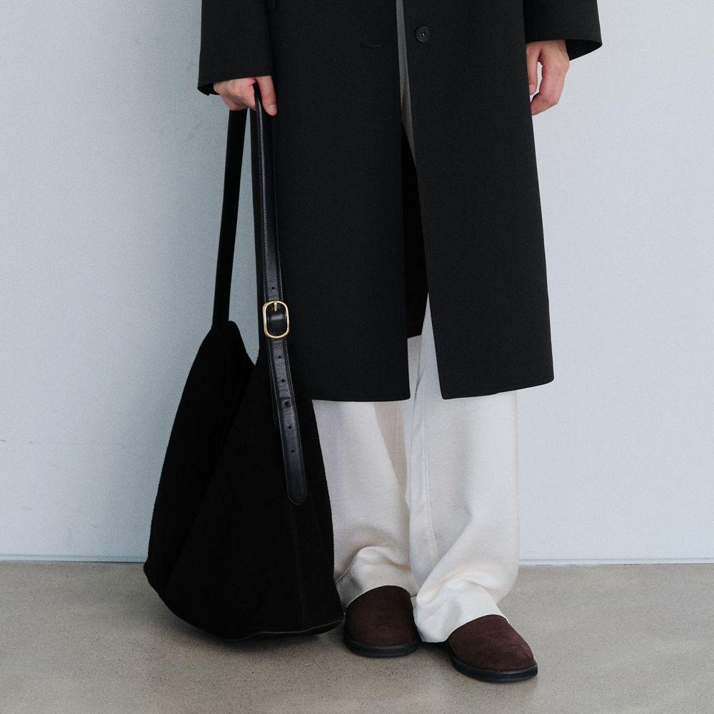 Suede hobo bag_2colors