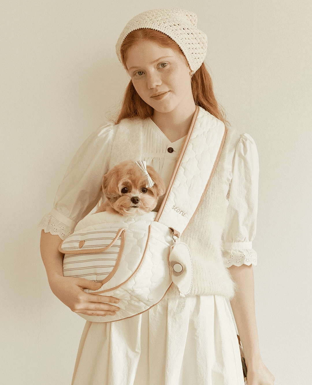 Milky Valentine bag (beige)