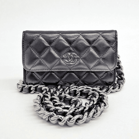 샤넬 코코 펑크 체인 플랩 클러치