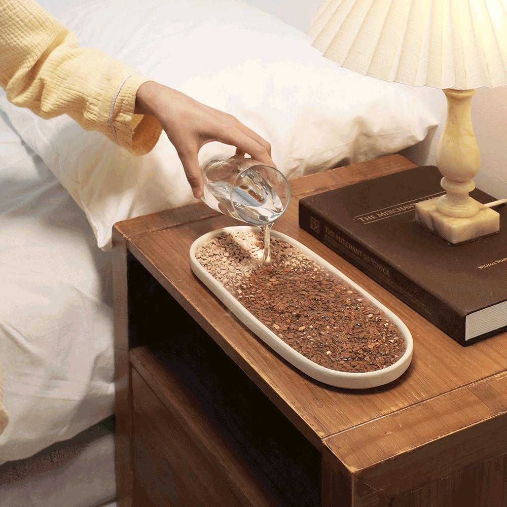 에코후레쉬 천연 가습기 화산 에서 온 가습제 자연 기화식 제올라이트 돌 화산석