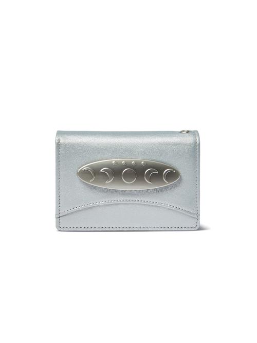 P.O.M CARD WALLET SILVER