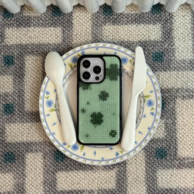 [포프트] Epoxy knit lucky clover