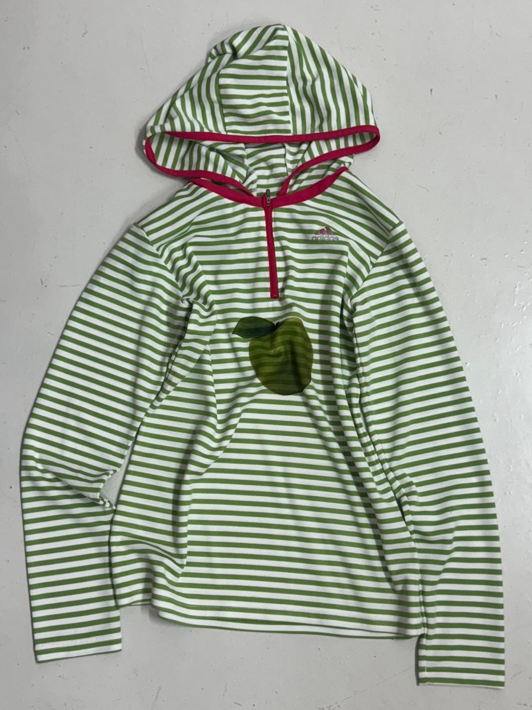 Apple printed hoodie