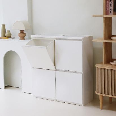 그란데 2단 분리수거함