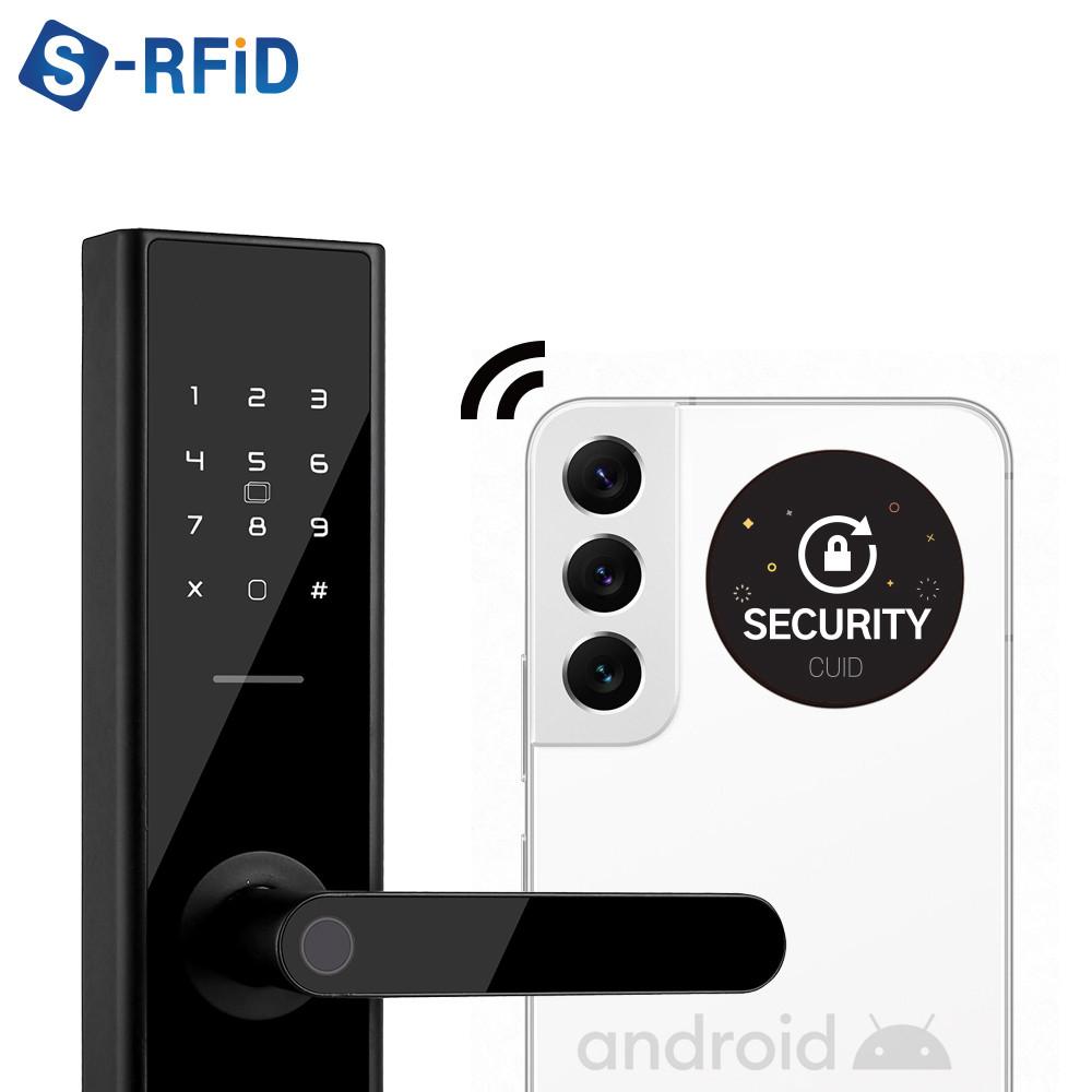 CUID 스티커 NFC 태그 카드 복사 MCT CUID 메탈 태그 블랙 (No80T)