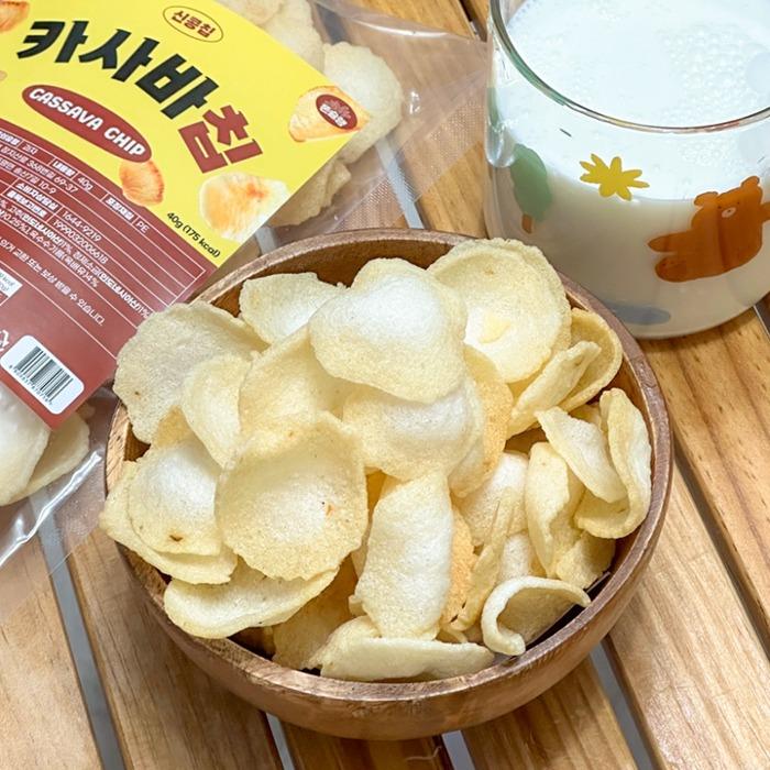 당뇨인들이 찾는 슈퍼푸드 카사바칩 돼지감자칩 신콩칩 과자 간식