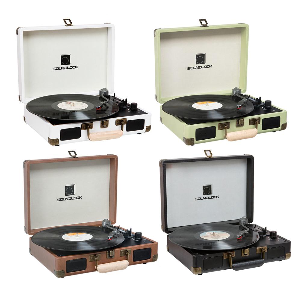 사운드룩 블루투스 LP 플레이어 턴테이블 USB재생 감성캠핑 SLT-100BT + 5000포인트