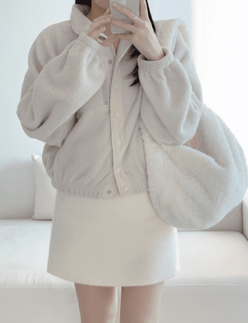 러체 Coconut fleece jp 여성 뽀글이 후리스 점퍼