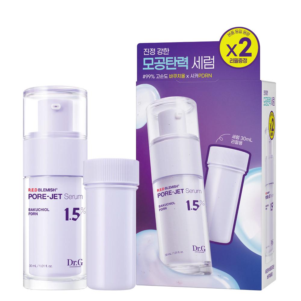 닥터지 레드 블레미쉬 바쿠치올 포어젯 세럼 리필 세트 30mL+30mL