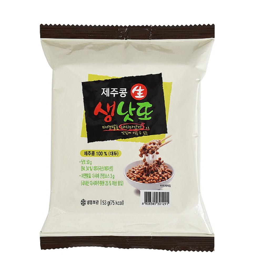 으뜸엘엔에스 제주콩 생 낫또 53 g x 24 개