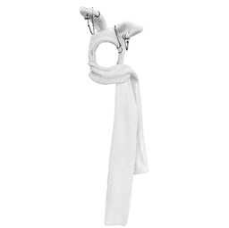 Rabbit Scarf Hat [2color]