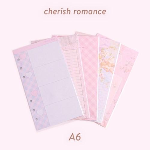 [ A6 속지 ] cherish romance (15 types)