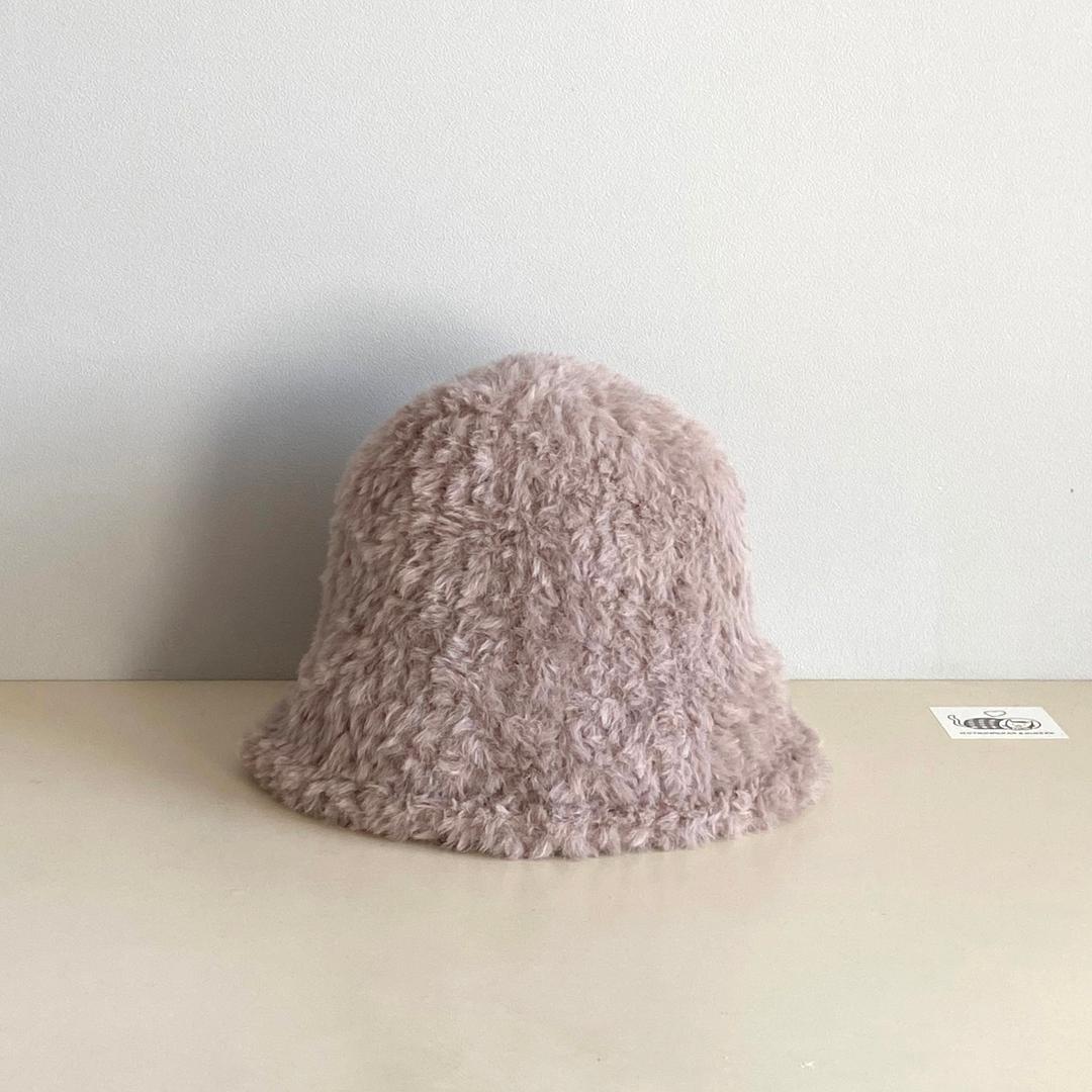 [완제품] fur bucket hat
