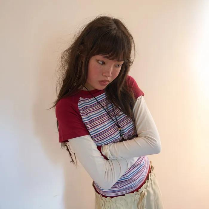 Range Color T-shirt / Wine