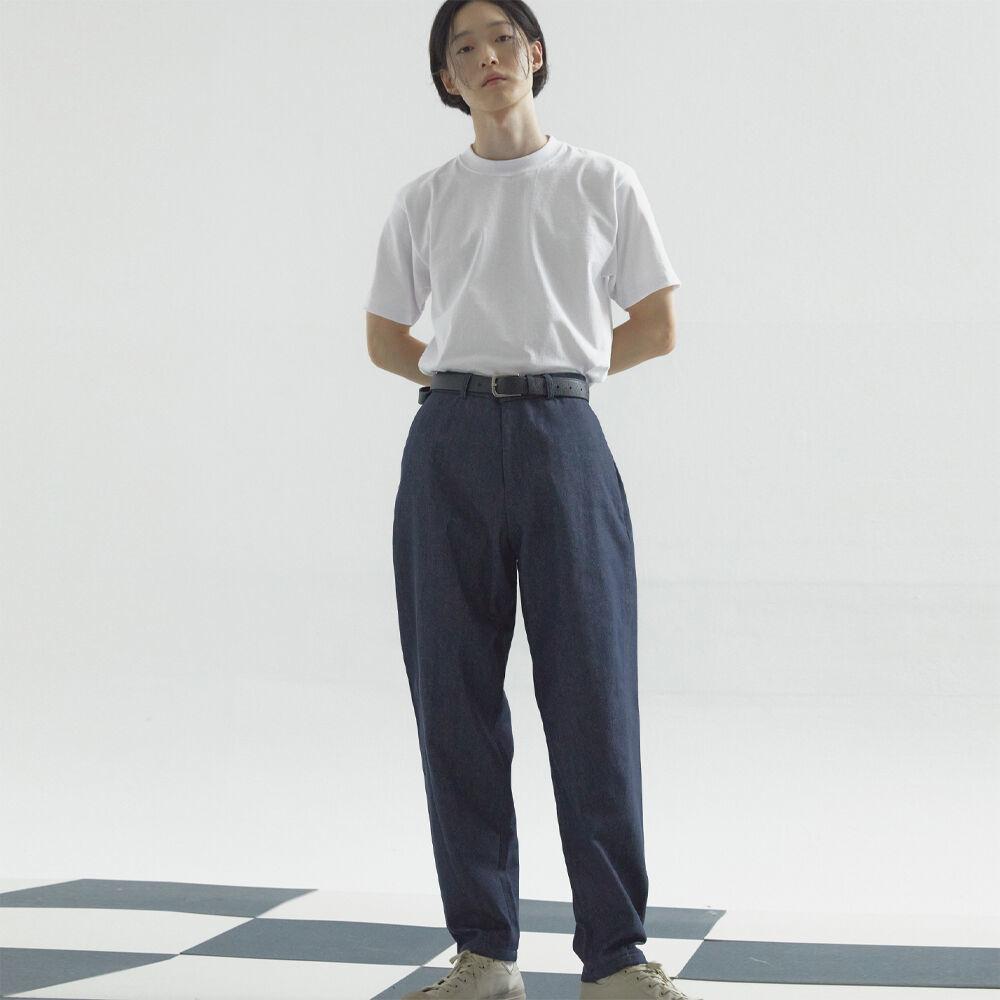 Wild Denim Curved Pants Indigo