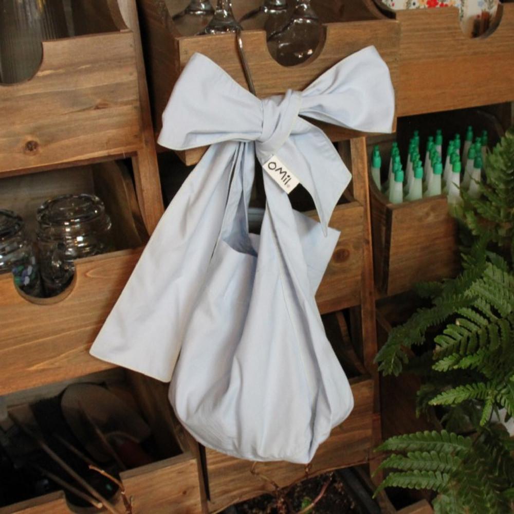 [OMil] Ribbon Bag 오밀 리본백 Blue (S/M)