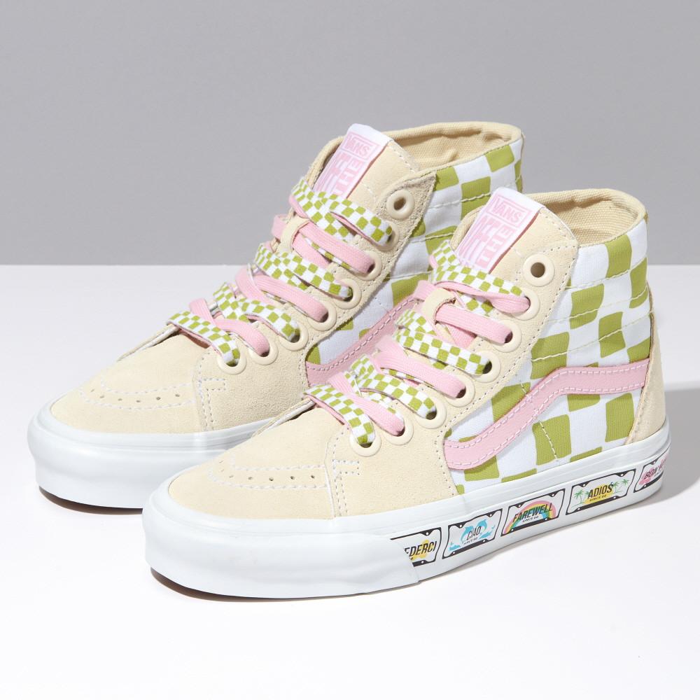 VANS X EMMA ON HOLIDAY SK8-Hi스케이트-하이 테이퍼드